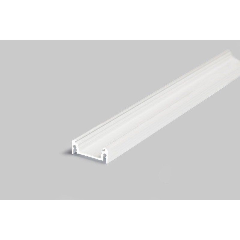 SURFACE14 Alu Profil i Hvid Til LED Strip (Model F) - 1 Meter