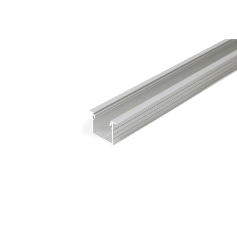 Begtin12 Hvid Indbygnings profil Til LED Strip - 1 Meter