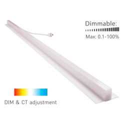 Troldtekt LED-skinne 120 cm...