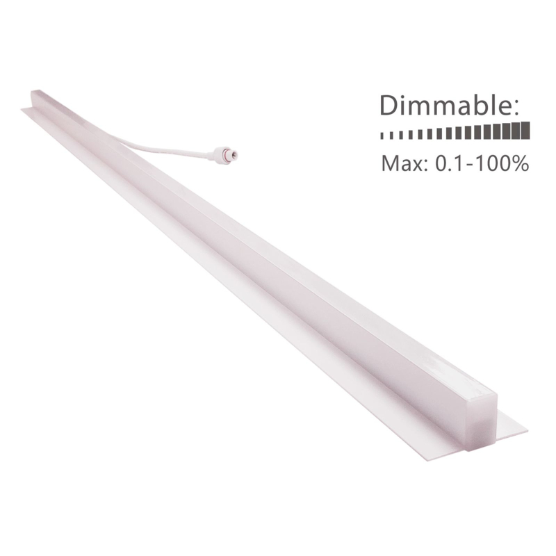 Troldtekt LED-skinne 120 cm, 24V, 35W, dæmpbar, Ra90, 3000K