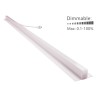 Troldtekt LED-skinne 120 cm, 24V, 35W, dæmpbar, Ra90, 3000K