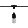 Pro Party Lyskæde Med 10 Stk. E27 LED pærer i 2700K, 230V, IP65