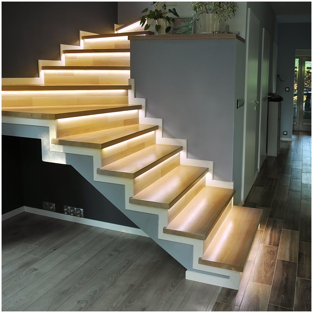 Led Trappe LEDexperten | LED Strip Sæt Til Trappe i 2700K, Dæmpbar (1-15 Trin)