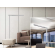 Vens LED skrivebords-gulvlampe med up/downlight, UGR13 - sølv