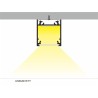 LINEA20 Aluminiumsprofil Til LED Strip (Model F) - 2 Meter