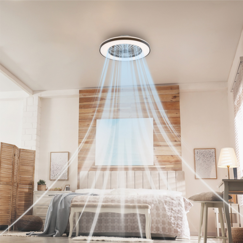 LED Loftlampe & Ventilator...