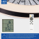 LED Loftlampe & Ventilator Ø500 (CCT Lys 2000K - 4000K) - Sort