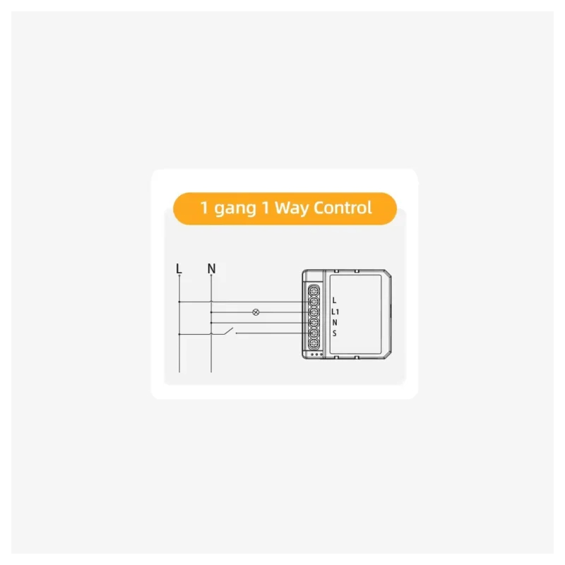 Avatto WiFi Dåse LED lysdæmper Til 230V (5-150W) Med Push)