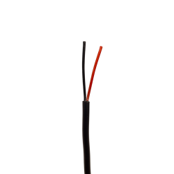 2-Ledet Rund Sort Kabel Til...