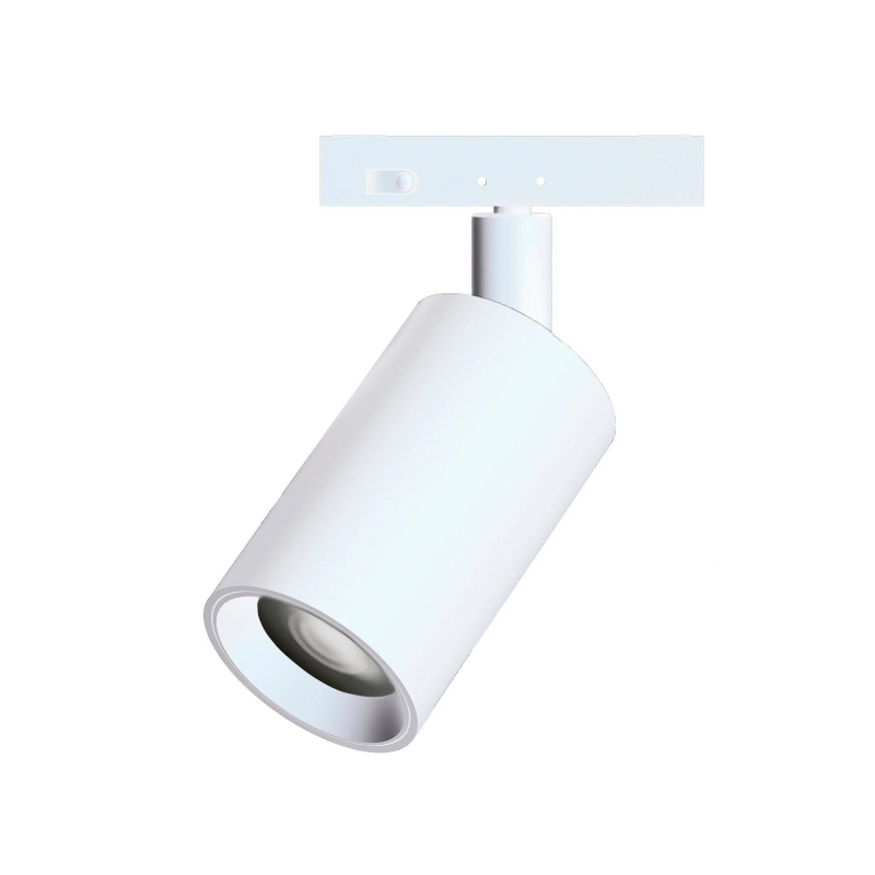 CLICK Mikro LED Skinnespot 1W, 24V, 3000K, Dæmpbar, Ra90 - Hvid