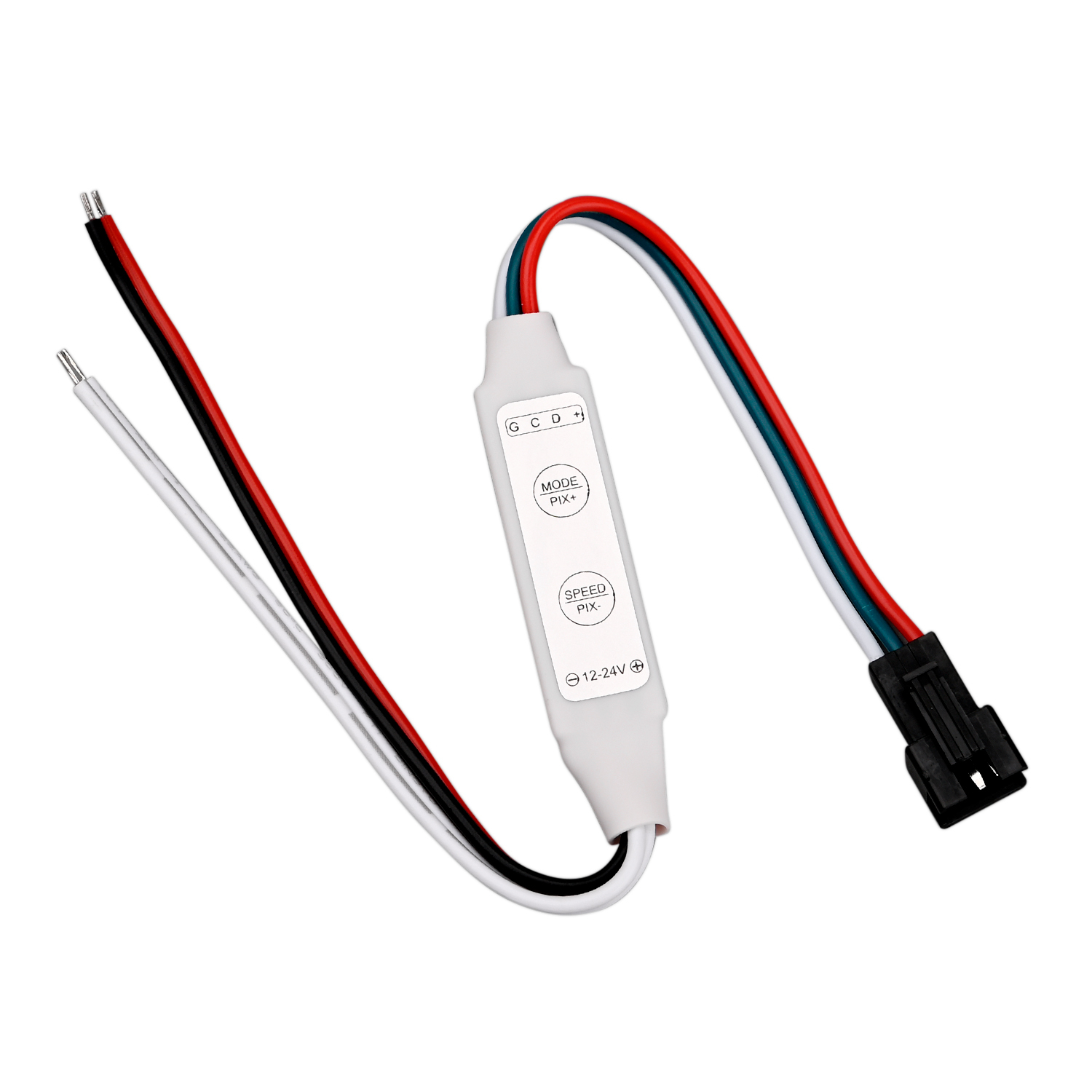 LEDexperten | Running Digital LED Controller Til 24V (Maks. 1024 Pixels)