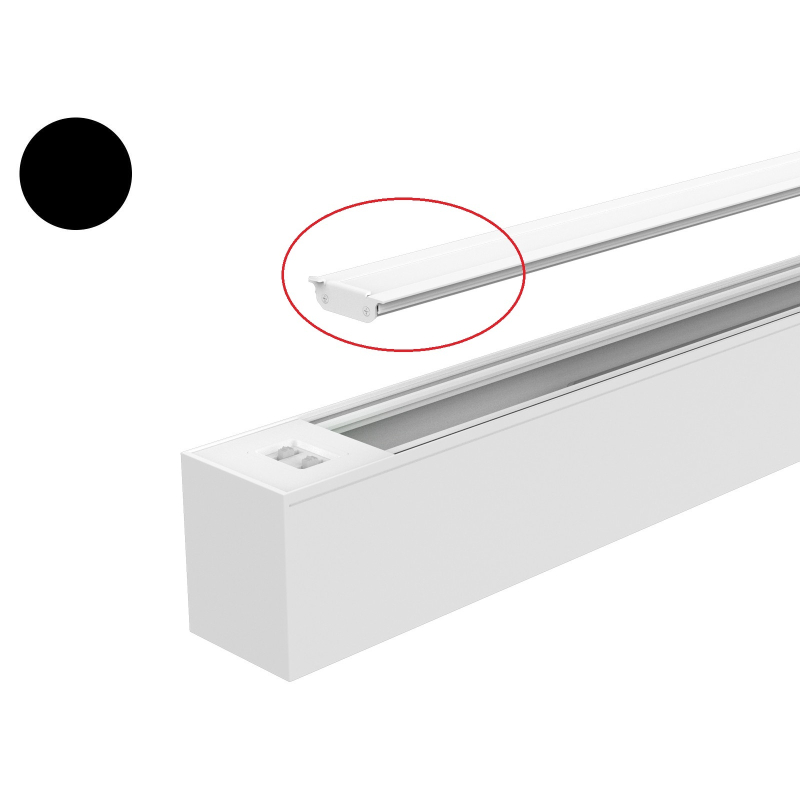Uplight Modul Til SQUARE LED Armatur i Sort (Varenr. G64313)