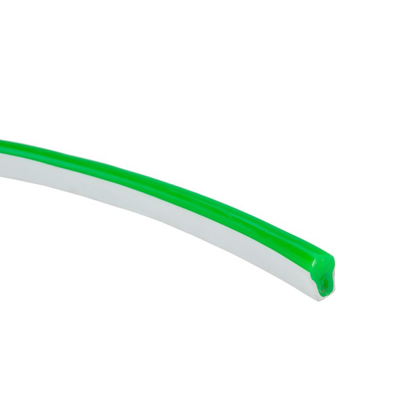 NEON FLEX Strip 16x10mm, Grøn, 8,5W, 230V, IP65 - 50 Meter