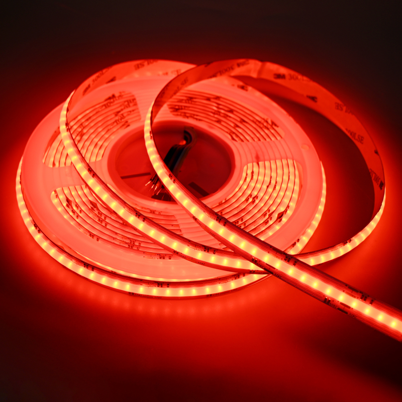 DKL RGBW COB LED Strip 24V, 18W/m, IP20, Ra90 - 5 Meter