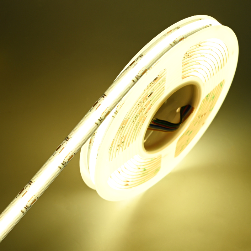 PRIME RGB+CCT COB LED Strip 24V, 18W/m, IP20, Ra90 - 2,5 Meter