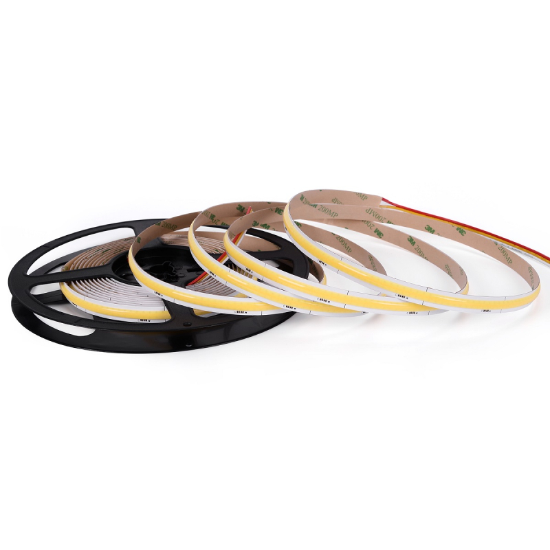 LightMore COB CCT LED Strip 24V 20W/m, Ra90, IP65 - 10 Meter