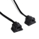 Dobbelt Mini Berøringsfri Dør/Skab Sensor Til 12V-24V - Sort