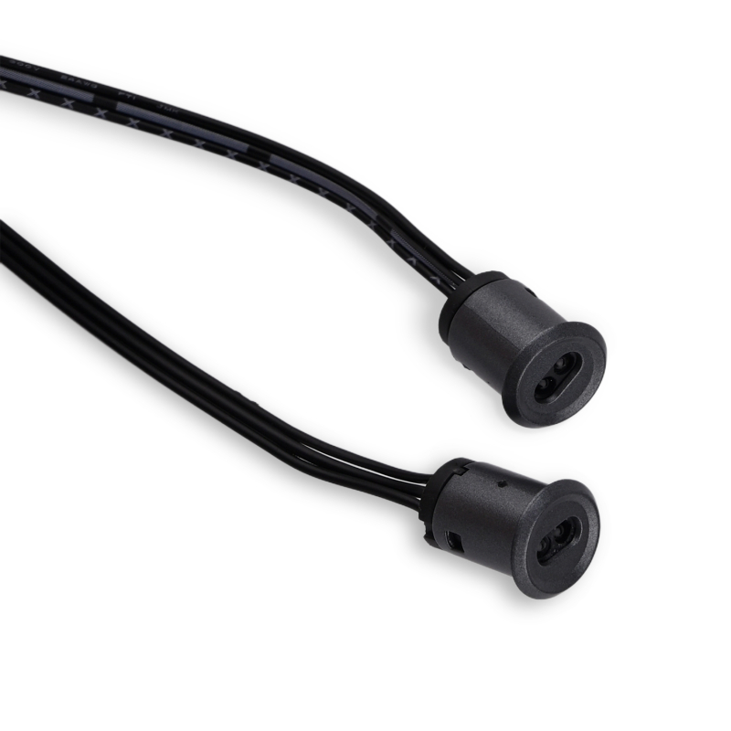 Dobbelt Mini Berøringsfri Dør/Skab Sensor Til 12V-24V - Sort