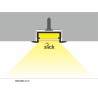 Begtin12 Alu Indbygnings profil Til LED Strip - 2 Meter
