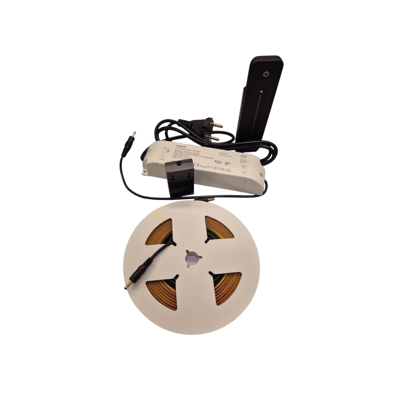 Skabslys COB LED Strip Sæt inkl. Fjernbetjening - (2-pak)