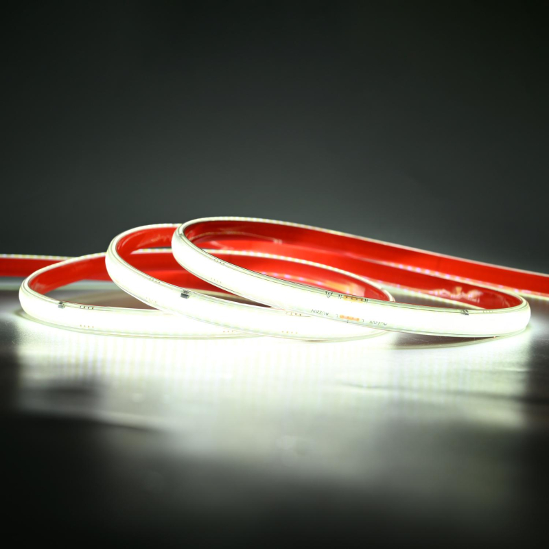 CUT12 Flex COB LED Strip 230V i 6500K, 10W/m, IP65, Dæmpbar - Metermål