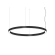 Circle Slim LED Pendel 10W (Ø543) CCT 3000K/4000K, Ra90 - Sort
