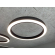 Circle Slim LED Pendel 10W (Ø543) CCT 3000K/4000K, Ra90 - Sort