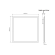 PRIME Dæmpbar (Triac/PUSH) LED Panel 60x60 På 40W i 4000K, 4800LM - Hvid
