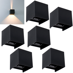 6 x CUBE LED Udendørs...