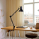 Jensen Arkitektlampe Til 1xE27 LED, 230V - Sort