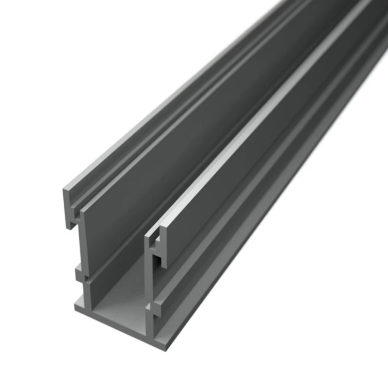 FLOOR 5 Dyb Aluminiumsprofil Til LED Strip - 2 Meter