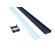 Akustik Alu Profil i Sort Til LED Strip (30x10 mm.) - 180 cm.