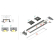 GROOVE14 Hvid indfræsnings profil Til LED Strip (Model C3) - 2 Meter