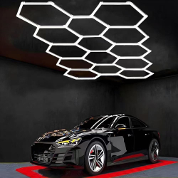 Hexagon LED Lysskinne...