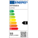 Sort LED Armatur 50W (3000K/4000K/6000K) Gennemfortrådet - 1200mm
