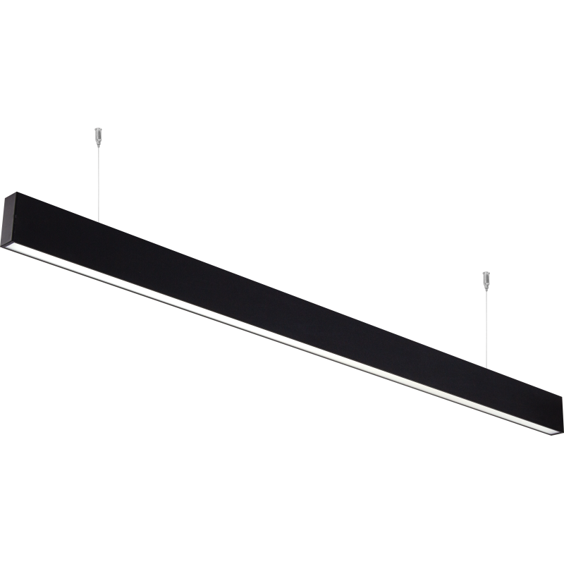 Pendel LED Kontorarmatur 38W i CCT (2800K/4500K/6000K) - Sort