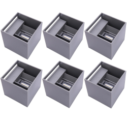 6 x CUBE LED Udendørs...