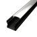 SURFACE 2 Sort Alu Profil Til LED Strip (Komplet) - 2 Meter