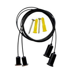 Wireophæng i Sort Til Alu...