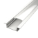 RECESSED 1 Hvid Indbygnings profil Til LED Strip (Komplet) - 2 Meter
