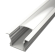 RECESSED 2 Hvid Indbygnings profil Til LED Strip (Komplet) - 2 Meter