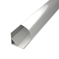 CORNER 2 Hvid Alu Profil...