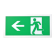 NICA Vægmonteret LED Nødbelysning Exit Lysskilt