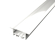RECESSED 20 Hvid Indbygnings profil Til LED Strip (Komplet) - 2 Meter