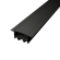 RECESSED 21 Sort/Sort Indbygnings profil Til LED Strip (Komplet) - 2 Meter