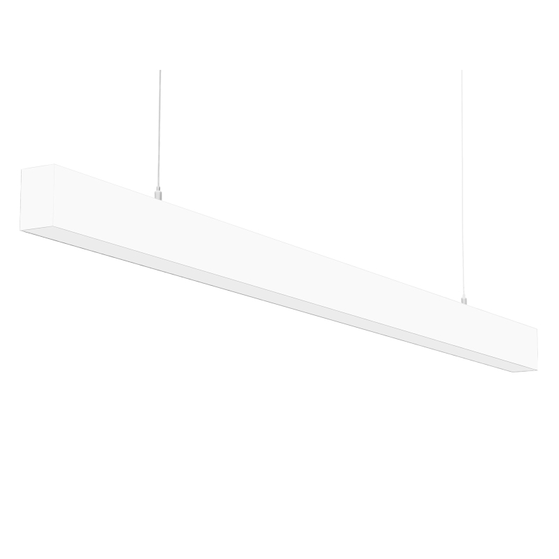 Pendel LED Kontorarmatur 38W i CCT (2800K/4500K/6000K) - Hvid