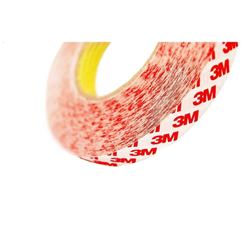 Dobbeltklæbende 3M Tape - 9mm Bred - 9,5 Meter Rulle