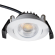 50 x Low Profile LED Indbygningsspot 5W, Dim2Warm, Ra95 - Hvid
