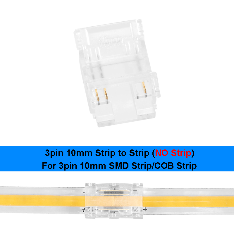 StripClip (Samlestykke) Til IP20 10 mm CCT LED Strip