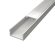 SURFACE 10 Hvid Alu Profil Til LED Strip (Komplet) - 2 Meter